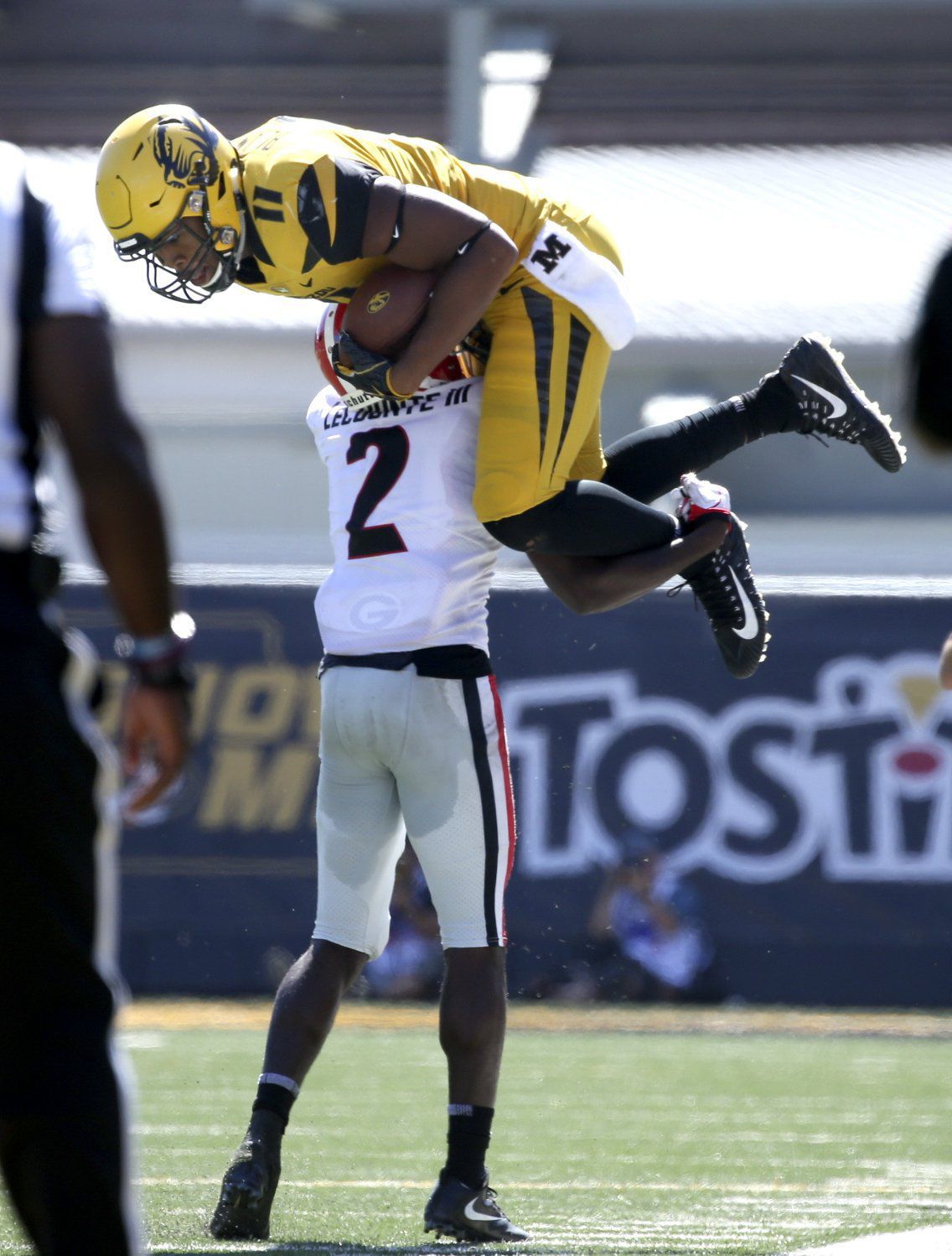 Missouri loses to No. 2 Georgia 43-29